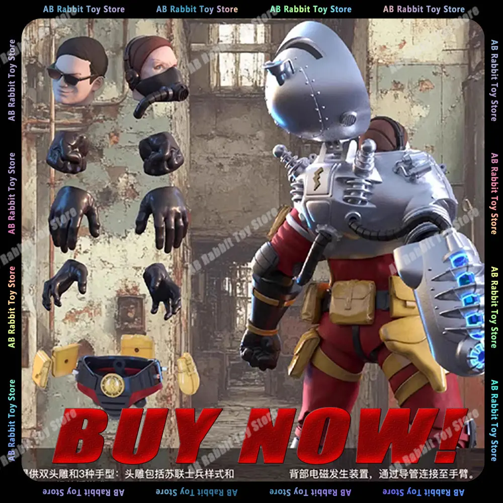 1/12 BA-001 Tesla Trooper Action Figure Border Model Figure Super Movable Doll Model Pvc Gk Statue Collection Room Desk Toy Gift
1/12 BA-001 Tesla Trooper Action Figure Border Model Figure Super Movable Doll Model Pvc Gk Statue Collection Room Desk Toy Gift