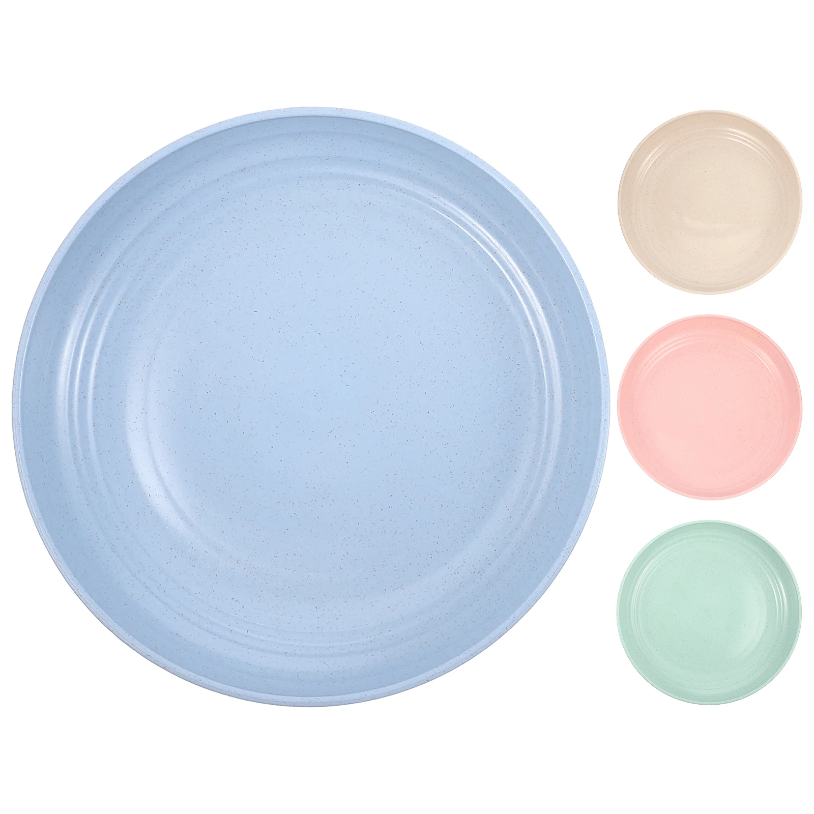 4 Pcs Plates Round Unbreakable Food Serving Kitchen Travel Plastic Storage Dinner Plate Set Barbecue Picnic
4 Pcs Plates Round Unbreakable Food Serving Kitchen Travel Plastic Storage Dinner Plate Set Barbecue Picnic