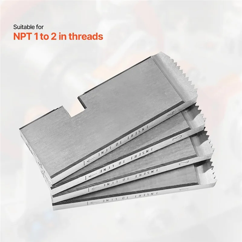 SEWS-Threading Machine 1"-2" NPT Pipe Dies, Fit Split-Type Machines Universal Die Heads 504A, 711, 713, 811A, 815A, 816
SEWS-Threading Machine 1"-2" NPT Pipe Dies, Fit Split-Type Machines Universal Die Heads 504A, 711, 713, 811A, 815A, 816