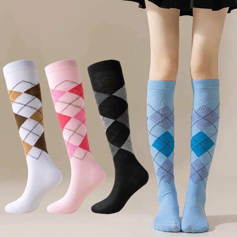 Women's Stockings Japanese JK Preppy Style Kawaii Diamond Plaid Cosplay Comfortable High Quality Leg Socks For Girl Wholesale
Women's Stockings Japanese JK Preppy Style Kawaii Diamond Plaid Cosplay Comfortable High Quality Leg Socks For Girl Wholesale