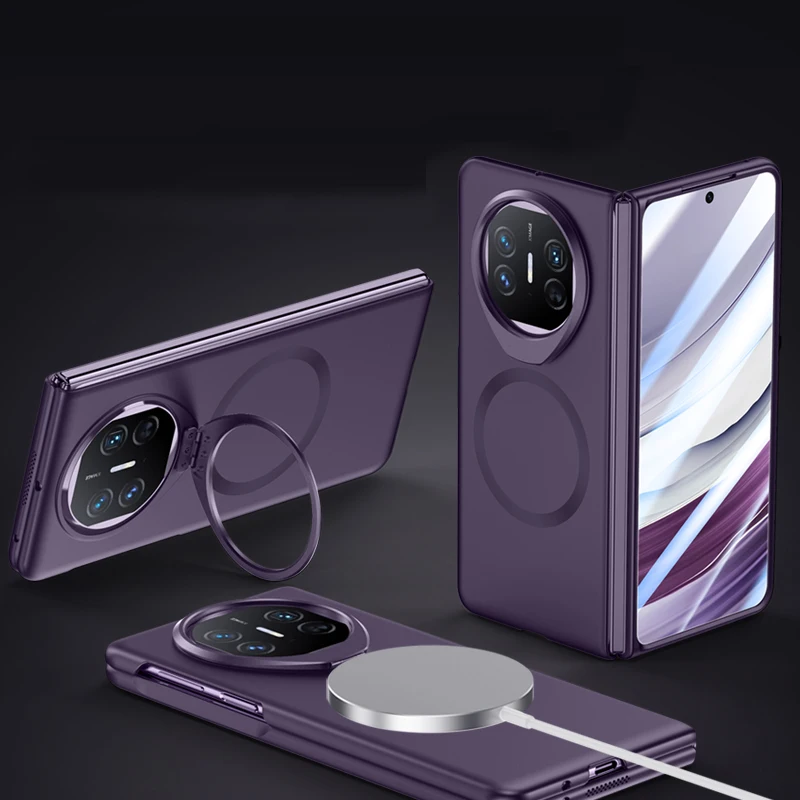 Metal Camera Lens Kickstand Hard PC Phone Case For HUAWEI Mate X5 Screen Protector Cover With Wireless Charging
Metal Camera Lens Kickstand Hard PC Phone Case For HUAWEI Mate X5 Screen Protector Cover With Wireless Charging