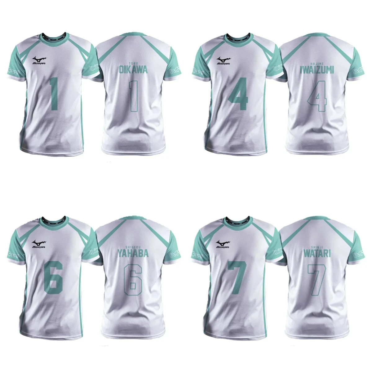 2025 Summer New White Cartoon Cosplay Men's Sports Short Sleeve Fast Drying T Shirt Senior Trend Fashion Women's T Shirt
2025 Summer New White Cartoon Cosplay Men's Sports Short Sleeve Fast Drying T Shirt Senior Trend Fashion Women's T Shirt