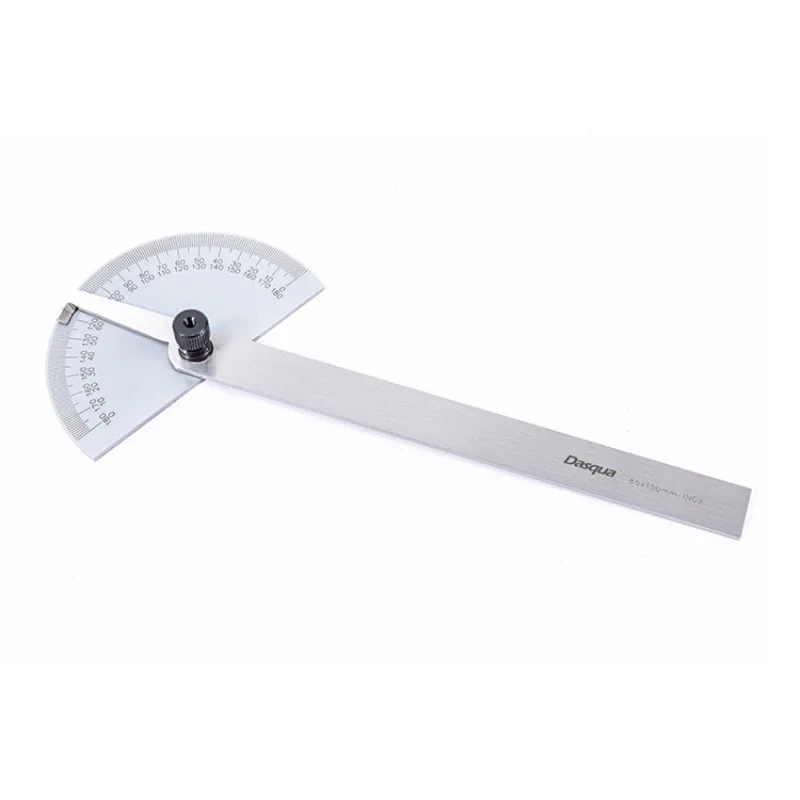 Stainless Steel 0-180 Degree Protractor Angle Finder Ruler Goniometro Woodworking Ruler Tool Measuring Gauge
Stainless Steel 0-180 Degree Protractor Angle Finder Ruler Goniometro Woodworking Ruler Tool Measuring Gauge