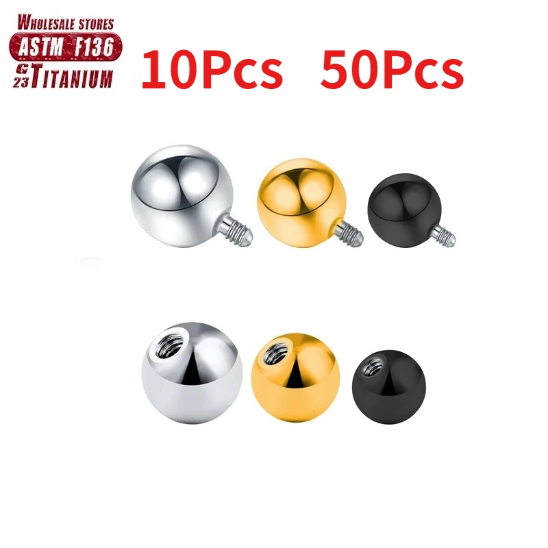 10/50 шт. F136 титановая нить 1,2 мм, круглые бусины, пирсинг, губная серьга 3-5 мм, спираль, штанга для языка, кольцо для губ, серьги, ювелирные аксессуары
10/50 шт. F136 титановая нить 1,2 мм, круглые бусины, пирсинг, губная серьга 3-5 мм, спираль, штанга для языка, кольцо для губ, серьги, ювелирные аксессуары
