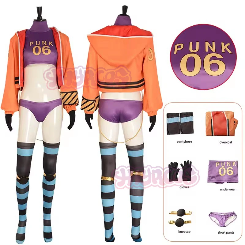 6PCS Anime Vegapunk PUN 06 York Cosplay Costumes Anime Role Play Uniform Halloween Carnival Party Dressing For Women Men
6PCS Anime Vegapunk PUN 06 York Cosplay Costumes Anime Role Play Uniform Halloween Carnival Party Dressing For Women Men