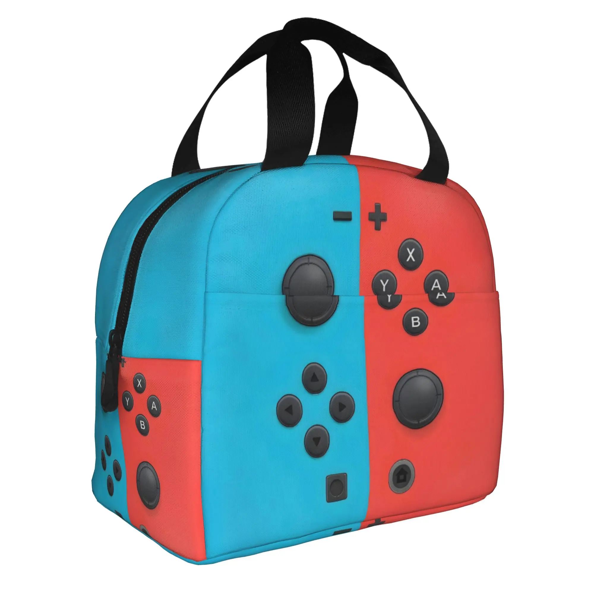 Custom Games Handle Insulated Lunch Bag for Women Portable Console Cooler Thermal Lunch Box Office Picnic Travel
Custom Games Handle Insulated Lunch Bag for Women Portable Console Cooler Thermal Lunch Box Office Picnic Travel