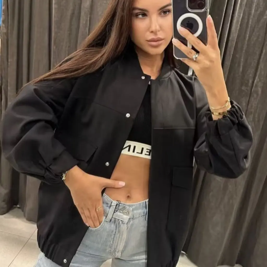 Women's Urban Casual Loose Pilot Jacket Autumn New Style European And American 23 SHE Clothing
Women's Urban Casual Loose Pilot Jacket Autumn New Style European And American 23 SHE Clothing