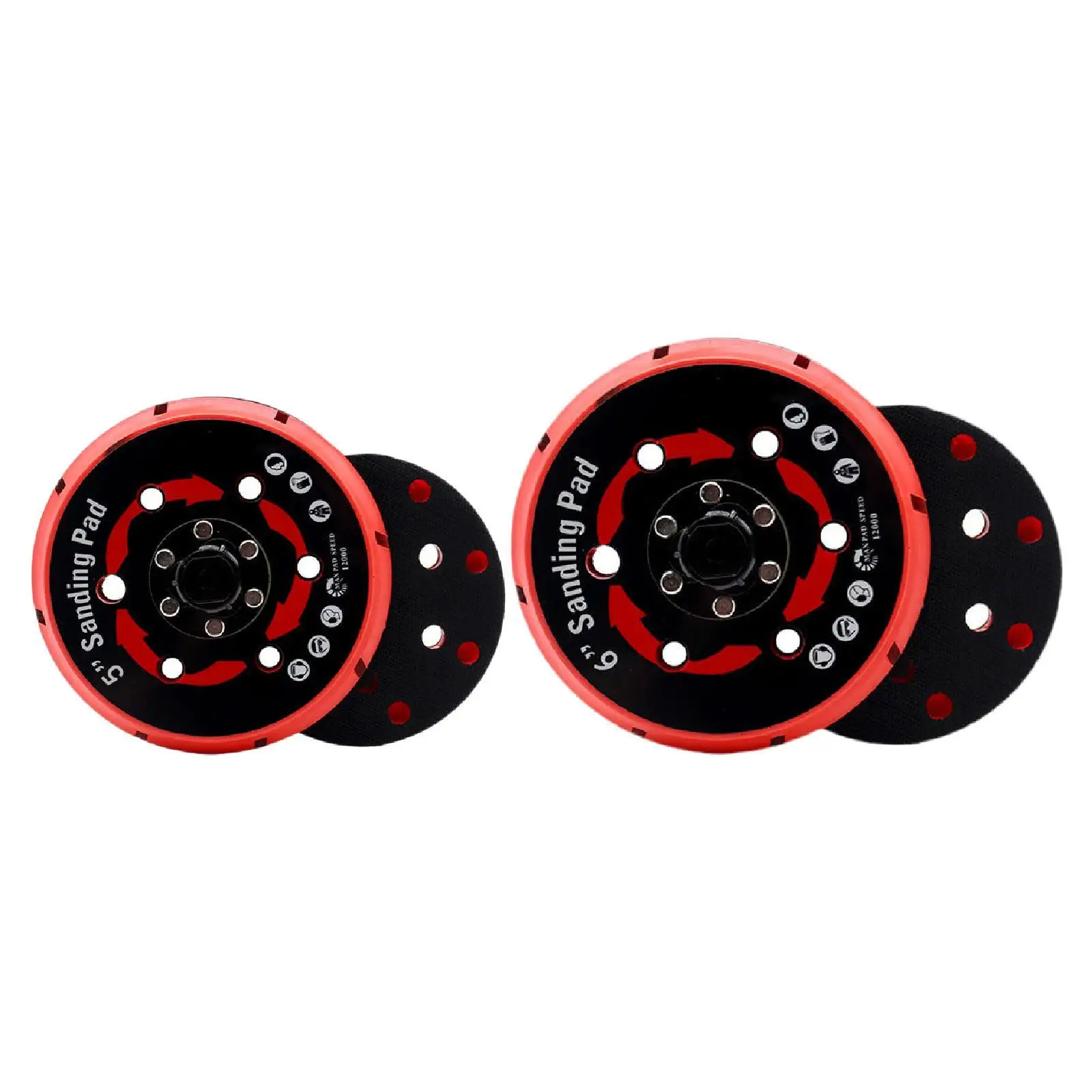 Sanding Pad Easy to Use Professional High Performance Accessories Replace Grinding Plate Pad Multi Hole for Auto Woodworking
Sanding Pad Easy to Use Professional High Performance Accessories Replace Grinding Plate Pad Multi Hole for Auto Woodworking
