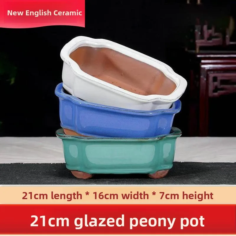 Large Size Ceramic Flower Pot Glazed Orange Sand Hibiscus Plant Pots for Home Use Green Plant Orchid Pot Multifunct...
Large Size Ceramic Flower Pot Glazed Orange Sand Hibiscus Plant Pots for Home Use Green Plant Orchid Pot Multifunct...