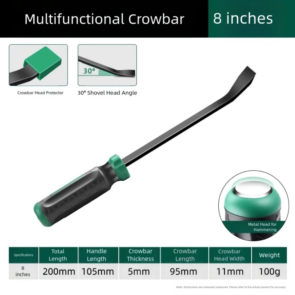 3PCS Pry Bar Set Designed For Pull Nails Or Separate Components 18-inch Bar Heavy-duty Applications For Industrial
3PCS Pry Bar Set Designed For Pull Nails Or Separate Components 18-inch Bar Heavy-duty Applications For Industrial