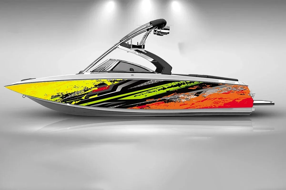 Color lightning abstract Boat Stickers Self Adhesive Stickers Fashion Custom Sticker Vinyl Waterproof Boat Wrap Sticker Decal
Color lightning abstract Boat Stickers Self Adhesive Stickers Fashion Custom Sticker Vinyl Waterproof Boat Wrap Sticker Decal