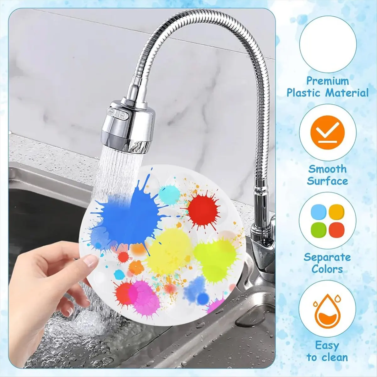 150pcs Paint Brush Palette Set, 50pcs Plastic Paint Palette, similar with 1005011960146036 Popular in Ru
150pcs Paint Brush Palette Set, 50pcs Plastic Paint Palette, similar with 1005011960146036 Popular in Ru