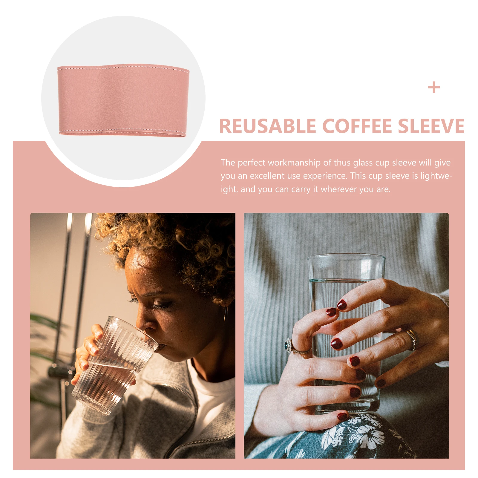 Cup Sleeves Reusable Nonslip Protector Protective Cover Covers for Hot Drinks
Cup Sleeves Reusable Nonslip Protector Protective Cover Covers for Hot Drinks