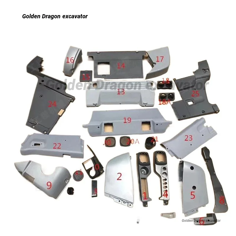For Komatsu Pc200/210/220/240/270-8 Interior Large Handle Instrument Panel Decorative Panel Excavator Accessories
For Komatsu Pc200/210/220/240/270-8 Interior Large Handle Instrument Panel Decorative Panel Excavator Accessories