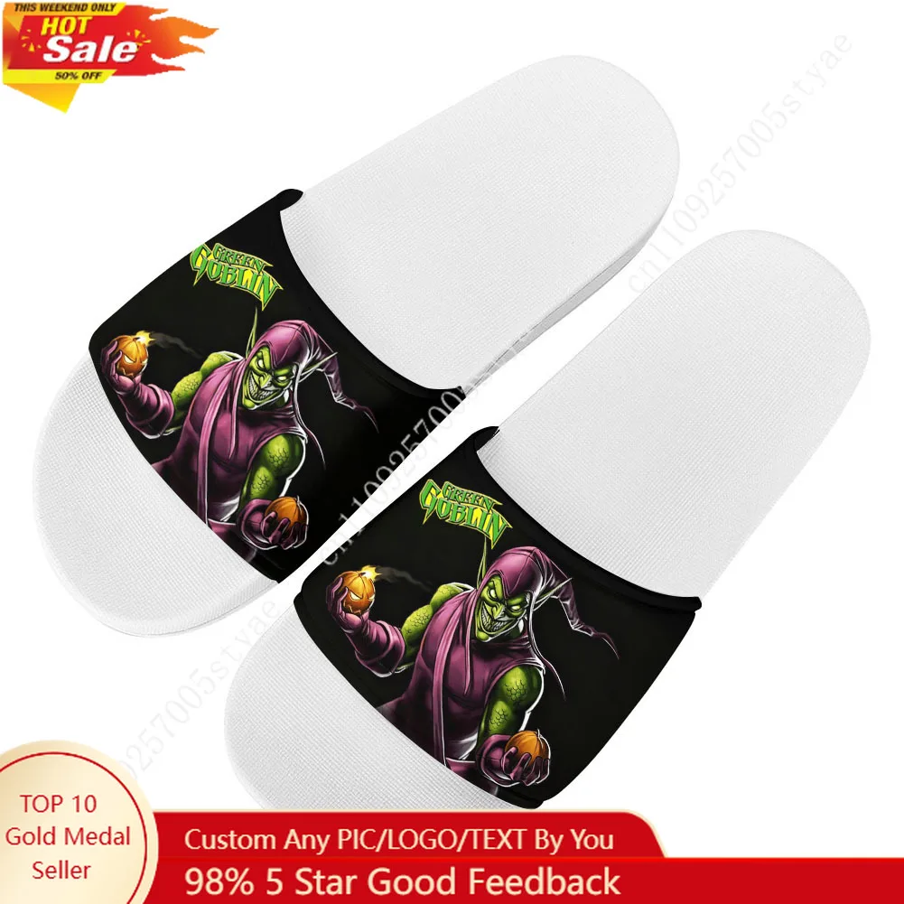 Marvel Green Goblin Slippers Mens Womens Summer Custom Sandals Lightweight Casual Slide Sandals
Marvel Green Goblin Slippers Mens Womens Summer Custom Sandals Lightweight Casual Slide Sandals