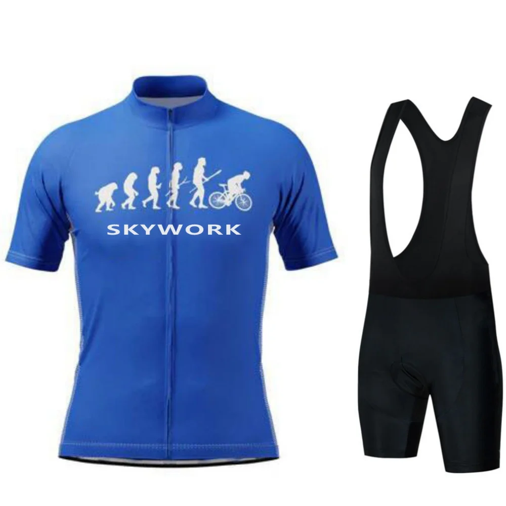 Pro Team Cycling Jersey 2025 Set Summer Breathable Road Bicycle Suit Riding Uniform Bike MTB Clothing Sports Men Cycling Kits
Pro Team Cycling Jersey 2025 Set Summer Breathable Road Bicycle Suit Riding Uniform Bike MTB Clothing Sports Men Cycling Kits