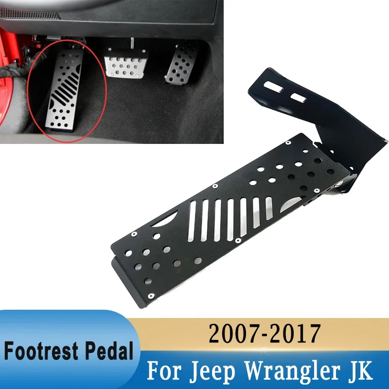 Interior Drive Brake Footrest Pedal Left Side Kick Panel for Jeep Wrangler JK 2007-2017 Rest Pedal for Driver Left Foot
Interior Drive Brake Footrest Pedal Left Side Kick Panel for Jeep Wrangler JK 2007-2017 Rest Pedal for Driver Left Foot