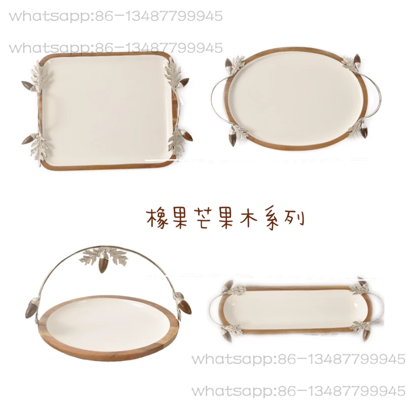 Mango wooden edge, tea tray, entrance key, jewelry storage tray
Mango wooden edge, tea tray, entrance key, jewelry storage tray