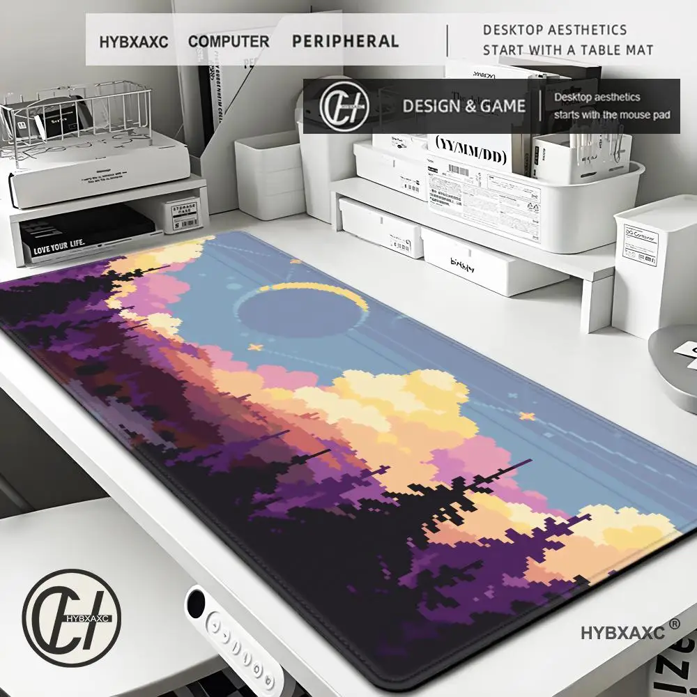 HD Printing Cute Mouse Pad Pixel Art Cloudy Sky Mousepad Kawaii XXL E-Sports Desk Pad Extended Gaming Keyboard Mat Large DeskMat
HD Printing Cute Mouse Pad Pixel Art Cloudy Sky Mousepad Kawaii XXL E-Sports Desk Pad Extended Gaming Keyboard Mat Large DeskMat