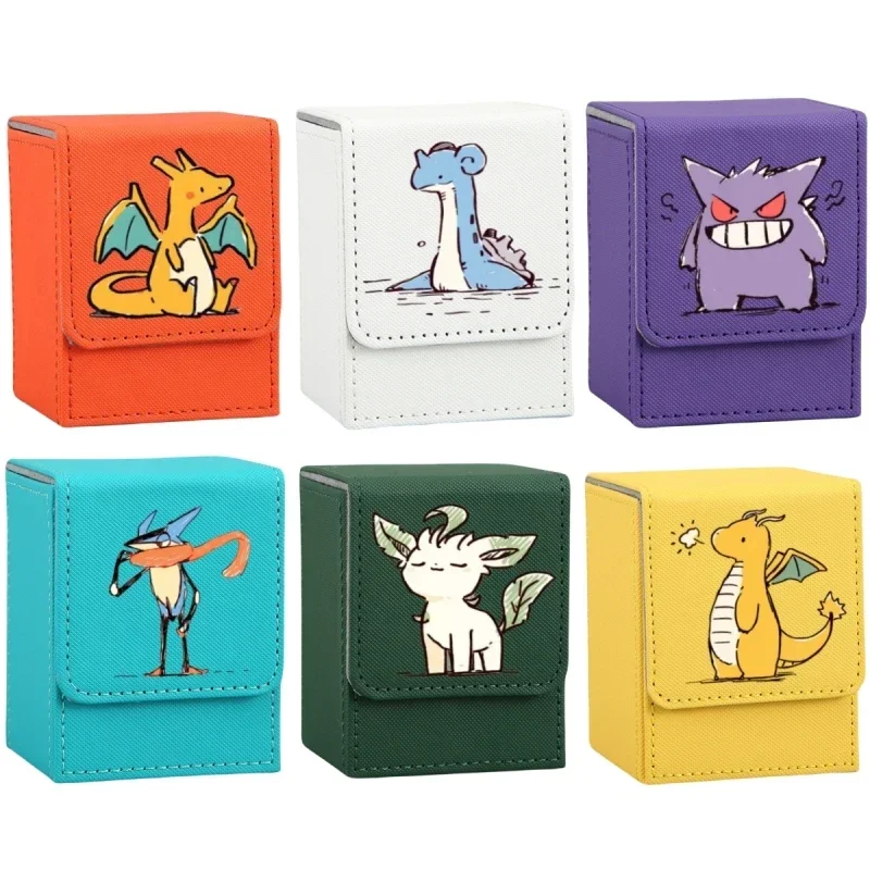 Pokemon Gift Lapras Dragonite Greninja Charizard Self Made Leather Card Storage Box Anime Classics Game Collection Cards Toy
Pokemon Gift Lapras Dragonite Greninja Charizard Self Made Leather Card Storage Box Anime Classics Game Collection Cards Toy