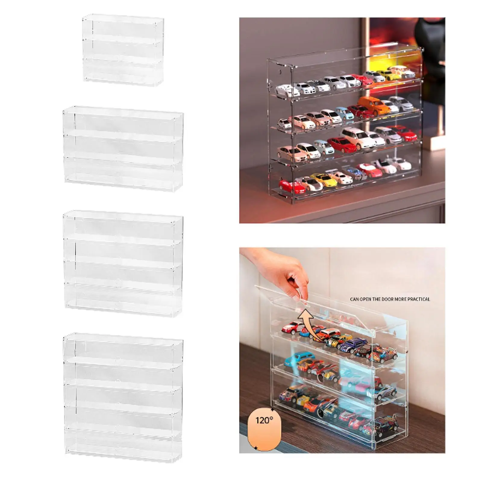 1/64 Diecast Car Display Case Display Cabinet Rack Acrylic Collection 1:64 Diorama Parking Lot,for Gifts,Model Collectors
1/64 Diecast Car Display Case Display Cabinet Rack Acrylic Collection 1:64 Diorama Parking Lot,for Gifts,Model Collectors