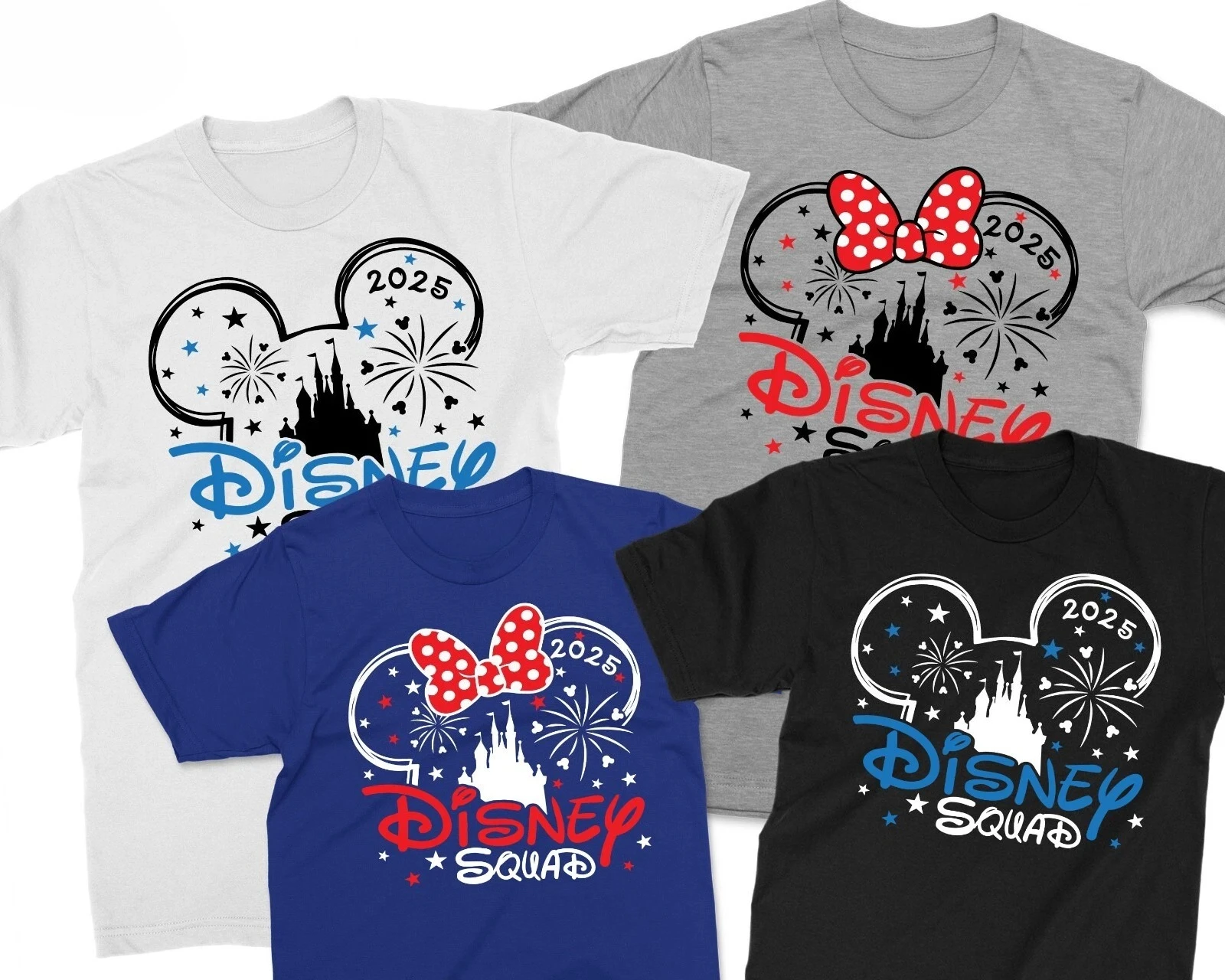 Семейная праздничная футболка Disney Squad с Микки и Минни, одинаковые топы Disneyland, летняя хлопковая футболка для мужчин и женщин, футболка унисекс для пар
Семейная праздничная футболка Disney Squad с Микки и Минни, одинаковые топы Disneyland, летняя хлопковая футболка для мужчин и женщин, футболка унисекс для пар