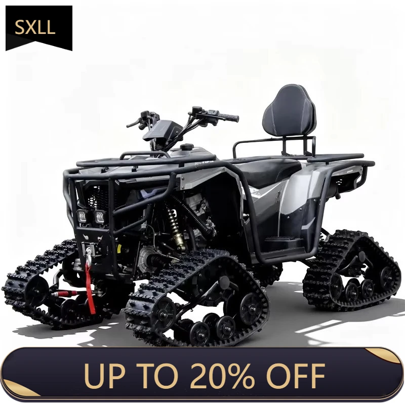 Снегоход SXLL 350cc, популярная модель, китайский четырехколесный снегоход для взрослых.
Снегоход SXLL 350cc, популярная модель, китайский четырехколесный снегоход для взрослых.