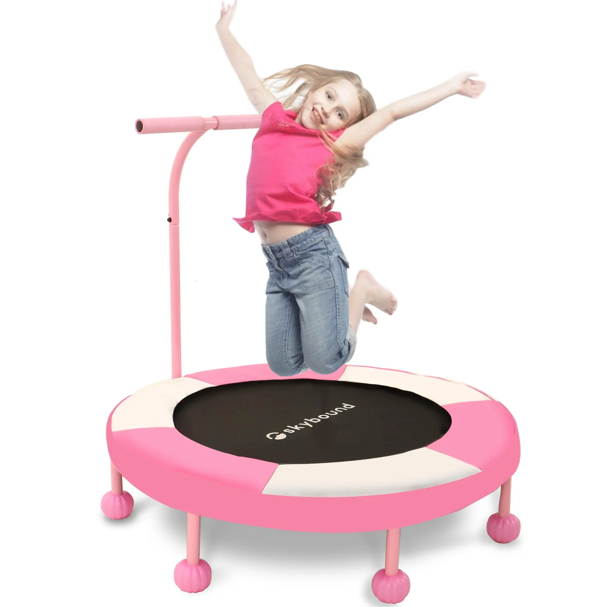 36 Inch Indoor Trampoline for Kids - Kids Trampoline Indoor with Handle, Mini Indoor Trampoline for Kids Age 3
36 Inch Indoor Trampoline for Kids - Kids Trampoline Indoor with Handle, Mini Indoor Trampoline for Kids Age 3