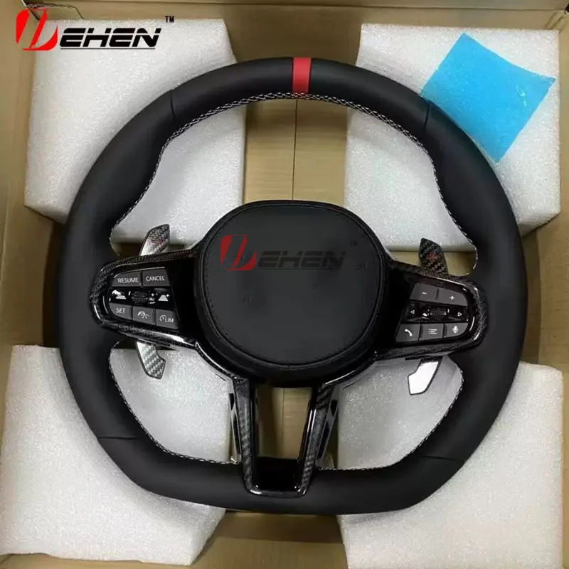 Car Steering Wheel Carbon Fiber Perforated Leather For Supra GR A90 MKV MK5 MK4 2020-2025 Racing Sport Wheel
Car Steering Wheel Carbon Fiber Perforated Leather For Supra GR A90 MKV MK5 MK4 2020-2025 Racing Sport Wheel