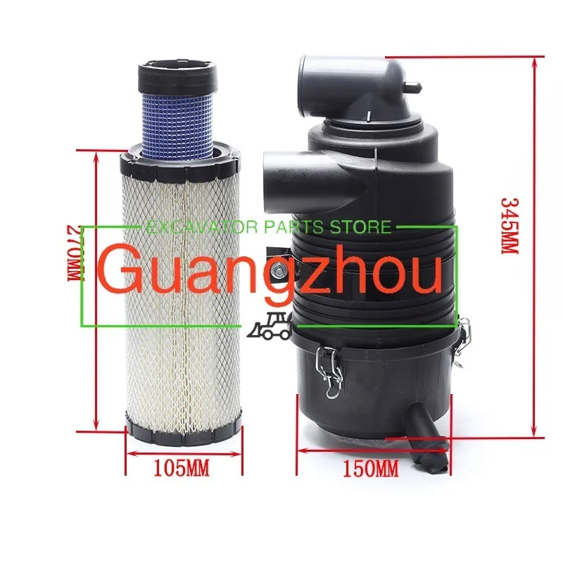 For Yanmar 88 Engine Komatsu PC30/40/50 Mini Excavator Accessories Air Filter Housing Assembly High Quality
For Yanmar 88 Engine Komatsu PC30/40/50 Mini Excavator Accessories Air Filter Housing Assembly High Quality