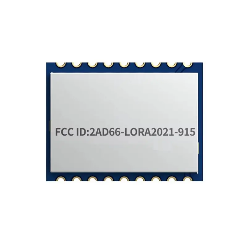 A73E-LORA2021 Sub-Ghz 915Mhz Lora Module Compatible Lorawan 2.4Ghz, S Band, LR-FHSS, Rttof Ranging, 2.6Mbps
A73E-LORA2021 Sub-Ghz 915Mhz Lora Module Compatible Lorawan 2.4Ghz, S Band, LR-FHSS, Rttof Ranging, 2.6Mbps