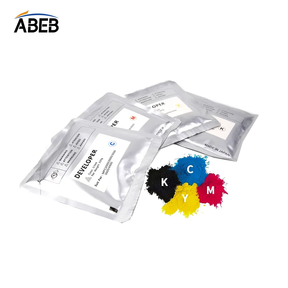 1Set /4PCS MP C2500 Developer Powder For Ricoh MPC2500 MP C2000 C3000 C3500 C4500 High Compatible Copier Color Developer 225g
1Set /4PCS MP C2500 Developer Powder For Ricoh MPC2500 MP C2000 C3000 C3500 C4500 High Compatible Copier Color Developer 225g