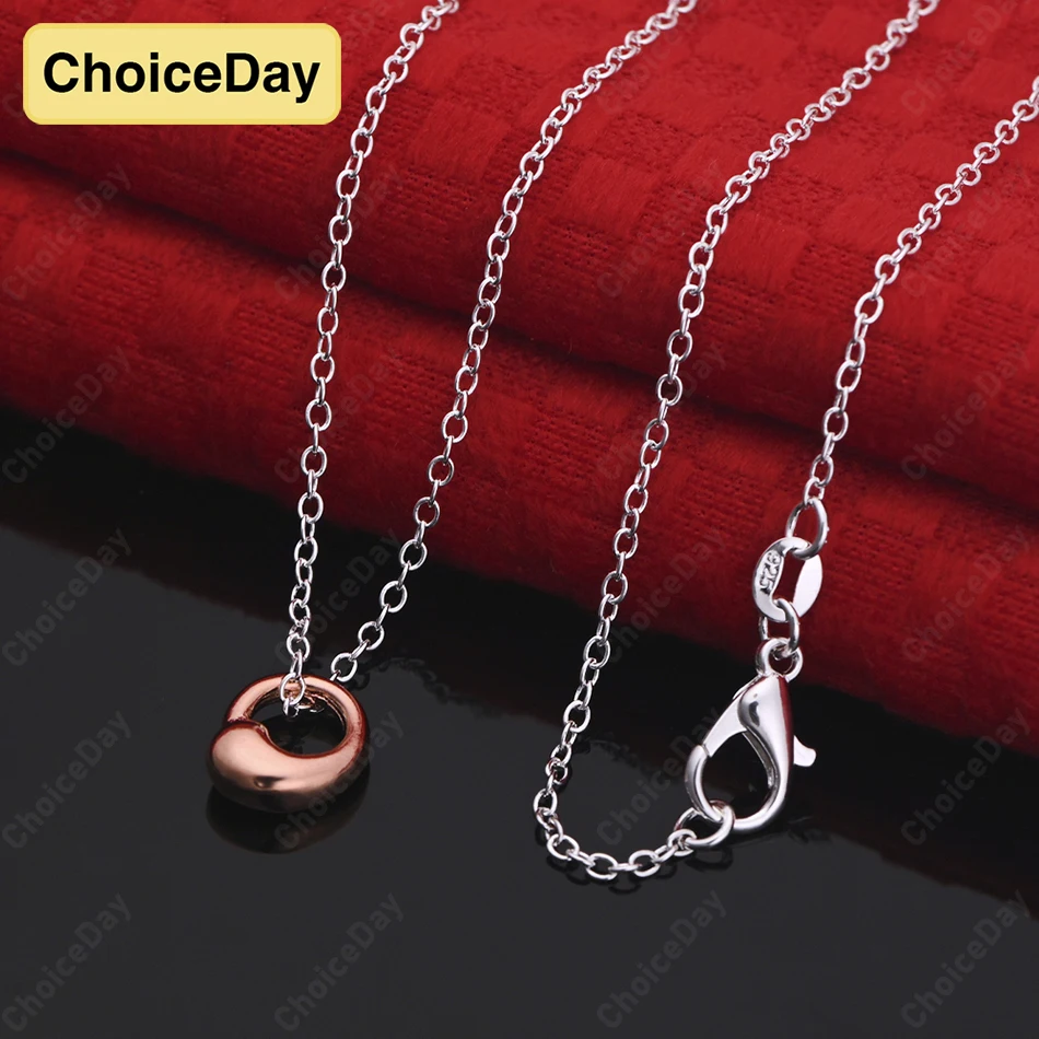ChoiceDay 925 Sterling Silver Exquisite Round Necklace Women's Jewelry Party Wedding Accessories Gift
ChoiceDay 925 Sterling Silver Exquisite Round Necklace Women's Jewelry Party Wedding Accessories Gift