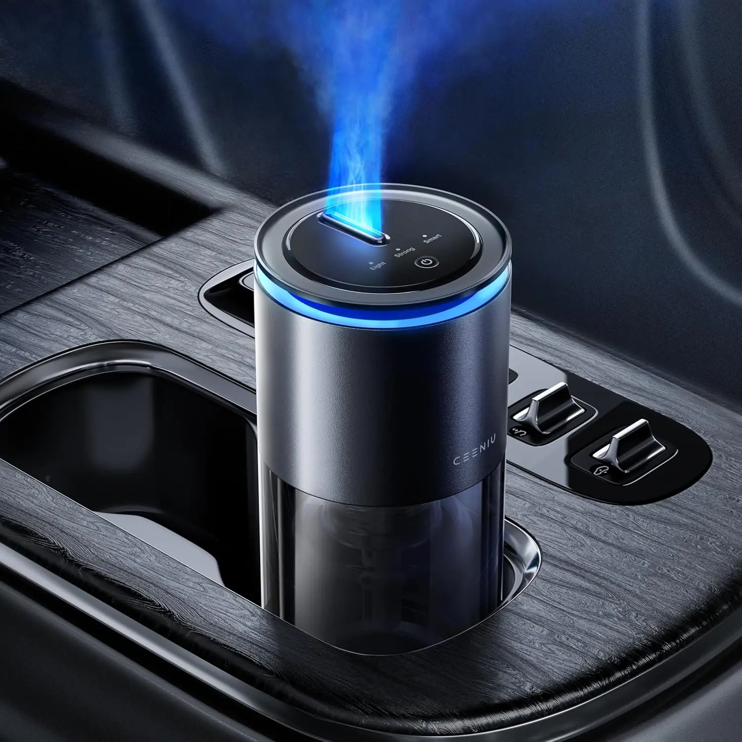 Smart Car Air Freshener with Ultrasonic Diffuser, Auto On/Off, Adjustable Modes, 60-Day Battery, Ambient Light
Smart Car Air Freshener with Ultrasonic Diffuser, Auto On/Off, Adjustable Modes, 60-Day Battery, Ambient Light