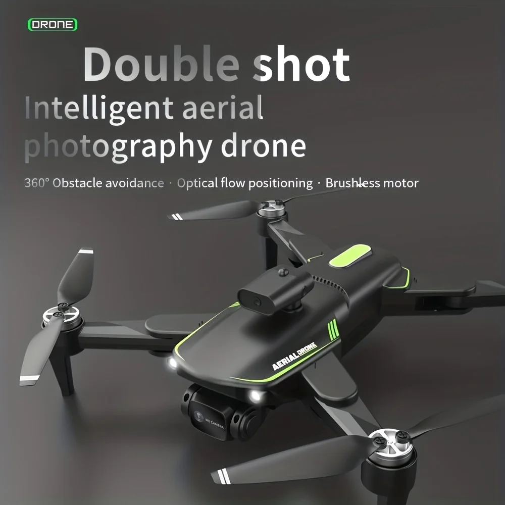 New F166 Brushless Optical Flow 4K HD drone Aerial Photography Four Axis Aircraft Obstacle Avoidance Remote Control Aircraft Toy
New F166 Brushless Optical Flow 4K HD drone Aerial Photography Four Axis Aircraft Obstacle Avoidance Remote Control Aircraft Toy