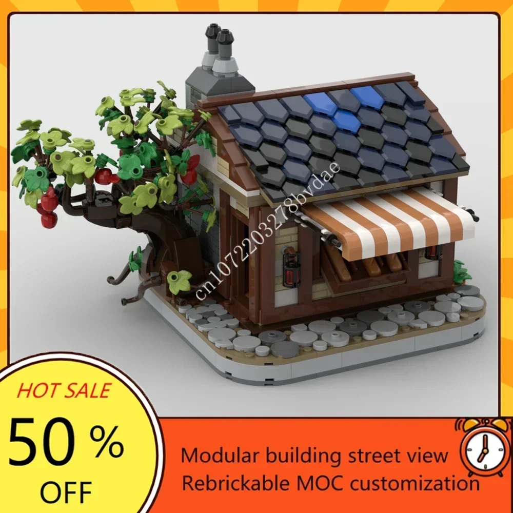1050PCS Medieval Castle: Bakery MOC Creative Architecture Castle Model Building Blocks Architecture Assembly Model Toy Gift
1050PCS Medieval Castle: Bakery MOC Creative Architecture Castle Model Building Blocks Architecture Assembly Model Toy Gift