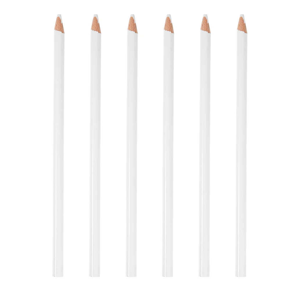 6pcs White Drawing Pens for Glass Ceramic Sewing Marking Woodworking Tailor Chalk Fabric Pencil Artistic Writing Tools
6pcs White Drawing Pens for Glass Ceramic Sewing Marking Woodworking Tailor Chalk Fabric Pencil Artistic Writing Tools