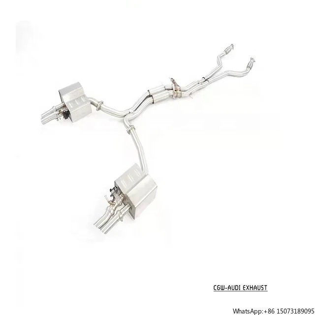 Super Quality Exhaust System Cat-back and Front Pipe for RS6 C7 4.0T 2013-2020 With Electric Valves
Super Quality Exhaust System Cat-back and Front Pipe for RS6 C7 4.0T 2013-2020 With Electric Valves