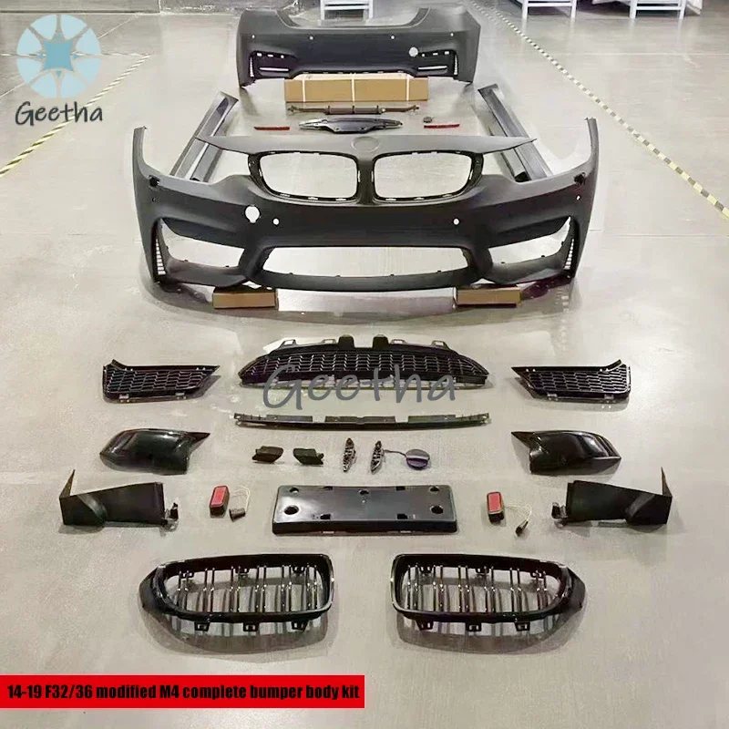 2013-2019 year 4 series F32 F33 F36 upgrade to M4 body kit front rear bumper accessories for bmw 4 series
2013-2019 year 4 series F32 F33 F36 upgrade to M4 body kit front rear bumper accessories for bmw 4 series