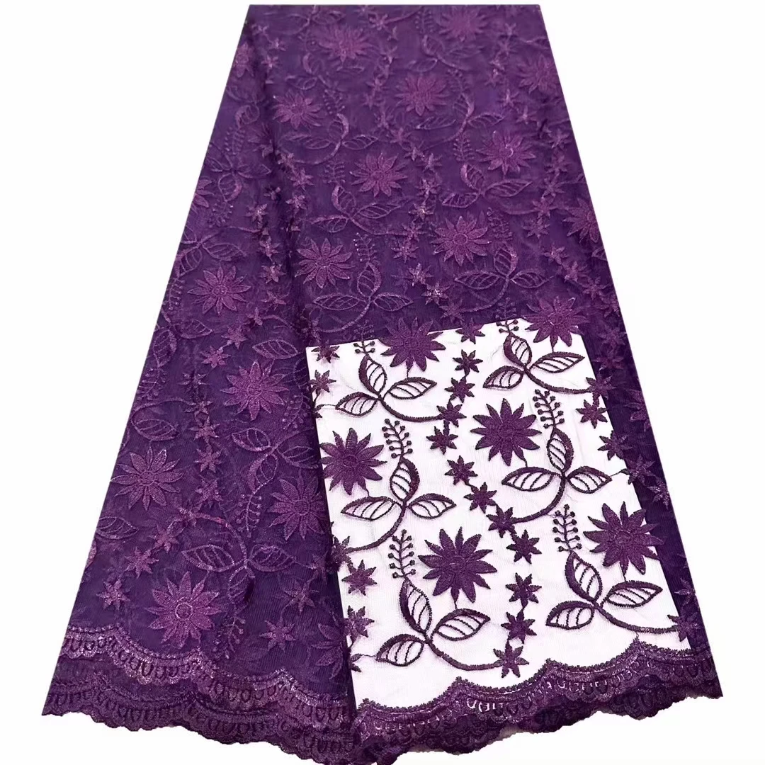 Latest Purple African Net Lace Fabric 2023 High Quality French Nigerian Tull Lace Fabric For Wedding Party Dress Sewing LCD23129
Latest Purple African Net Lace Fabric 2023 High Quality French Nigerian Tull Lace Fabric For Wedding Party Dress Sewing LCD23129