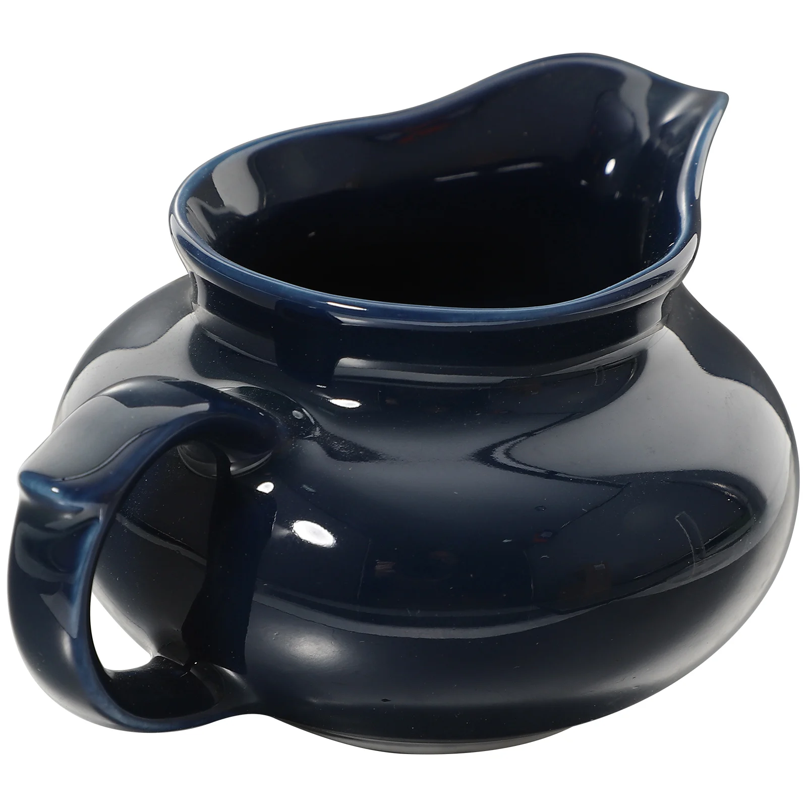 Milk Jug Shape Multifunctional Practical Gravy Boat Blue Cool Colorful Dish with Saucer Ceramic Thermometer
Milk Jug Shape Multifunctional Practical Gravy Boat Blue Cool Colorful Dish with Saucer Ceramic Thermometer
