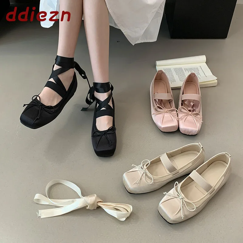 New Butterfly-knot Fashion Ladies Mary Janes Height Increasing Shoes Female Cross-tied Footwear Comfort Women Ballet Flats Shoes
New Butterfly-knot Fashion Ladies Mary Janes Height Increasing Shoes Female Cross-tied Footwear Comfort Women Ballet Flats Shoes
