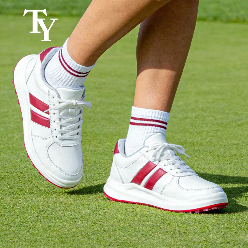 2026 New Korean Style Golf Shoes Women Anti Slip Sports Sneakers with Spikes White
2026 New Korean Style Golf Shoes Women Anti Slip Sports Sneakers with Spikes White