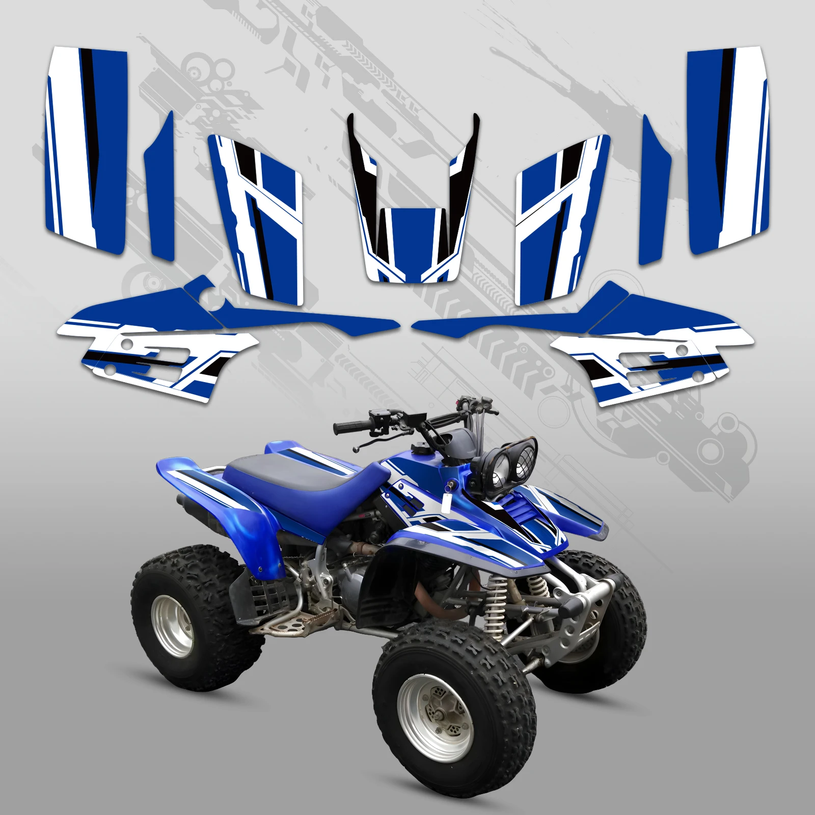 NICECNC For Yamaha 1987-2004 Warrior 350 ATV Fairing Graphics Background Decal Stickers Customize 2003 2002 2001 2000 1999 1998
NICECNC For Yamaha 1987-2004 Warrior 350 ATV Fairing Graphics Background Decal Stickers Customize 2003 2002 2001 2000 1999 1998