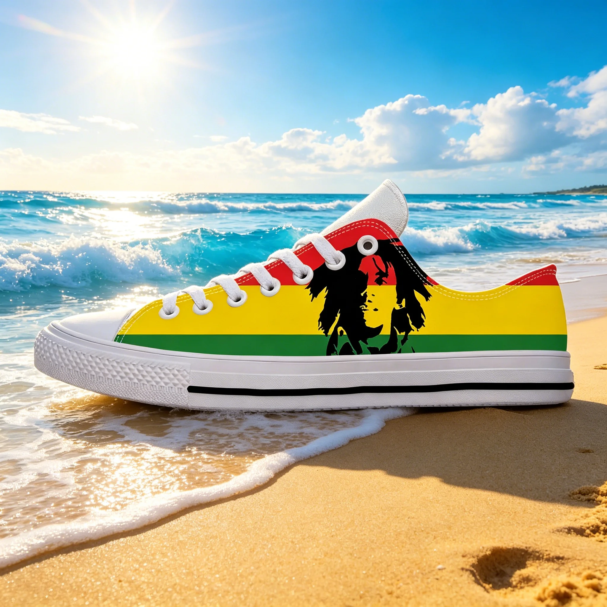 Bob Marley Hip Hop Street Style Low Top Canvas Sneakers Men Women Casual Custom Shoes
Bob Marley Hip Hop Street Style Low Top Canvas Sneakers Men Women Casual Custom Shoes