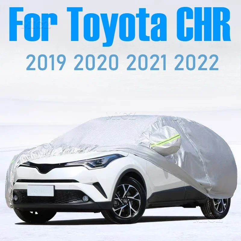 Для Toyota CHR C-HR 2019 2020 2021 2022, полные автомобильные чехлы, защитный чехол, водонепроницаемый универсальный солнцезащитный козырек, аксессуары из ткани Оксфорд
Для Toyota CHR C-HR 2019 2020 2021 2022, полные автомобильные чехлы, защитный чехол, водонепроницаемый универсальный солнцезащитный козырек, аксессуары из ткани Оксфорд