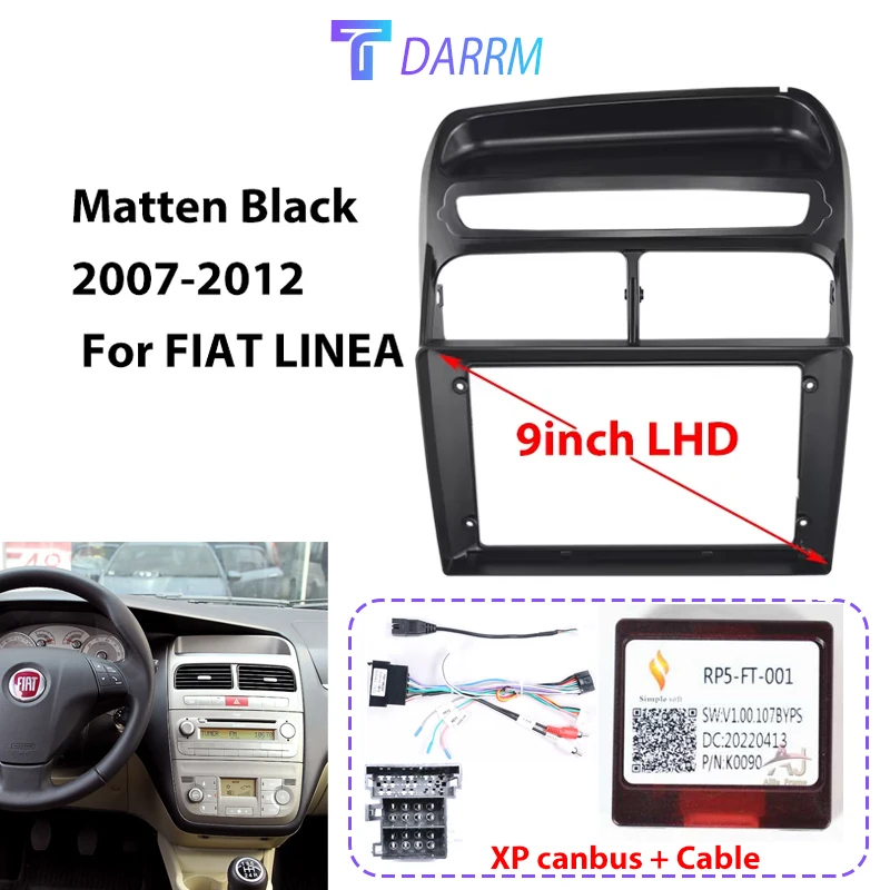9 Inch Car Radio FIT For Fiat Grande Punto Linea 2007-2012 Frame NO Cable GPS Mp5 ABS PC Plastic Fascia Dashboard Plane Frame
9 Inch Car Radio FIT For Fiat Grande Punto Linea 2007-2012 Frame NO Cable GPS Mp5 ABS PC Plastic Fascia Dashboard Plane Frame