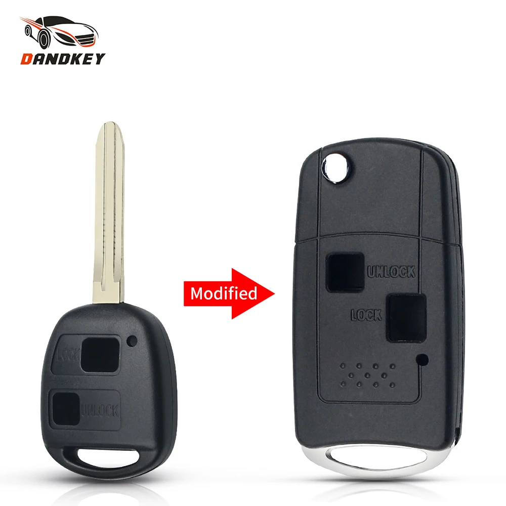 Dandkey Car Remote Modified Key Shell Fob 2 Buttons For Toyota Camry Avalon Corolla Car Replacement Enter Key Shell With Blade
Dandkey Car Remote Modified Key Shell Fob 2 Buttons For Toyota Camry Avalon Corolla Car Replacement Enter Key Shell With Blade