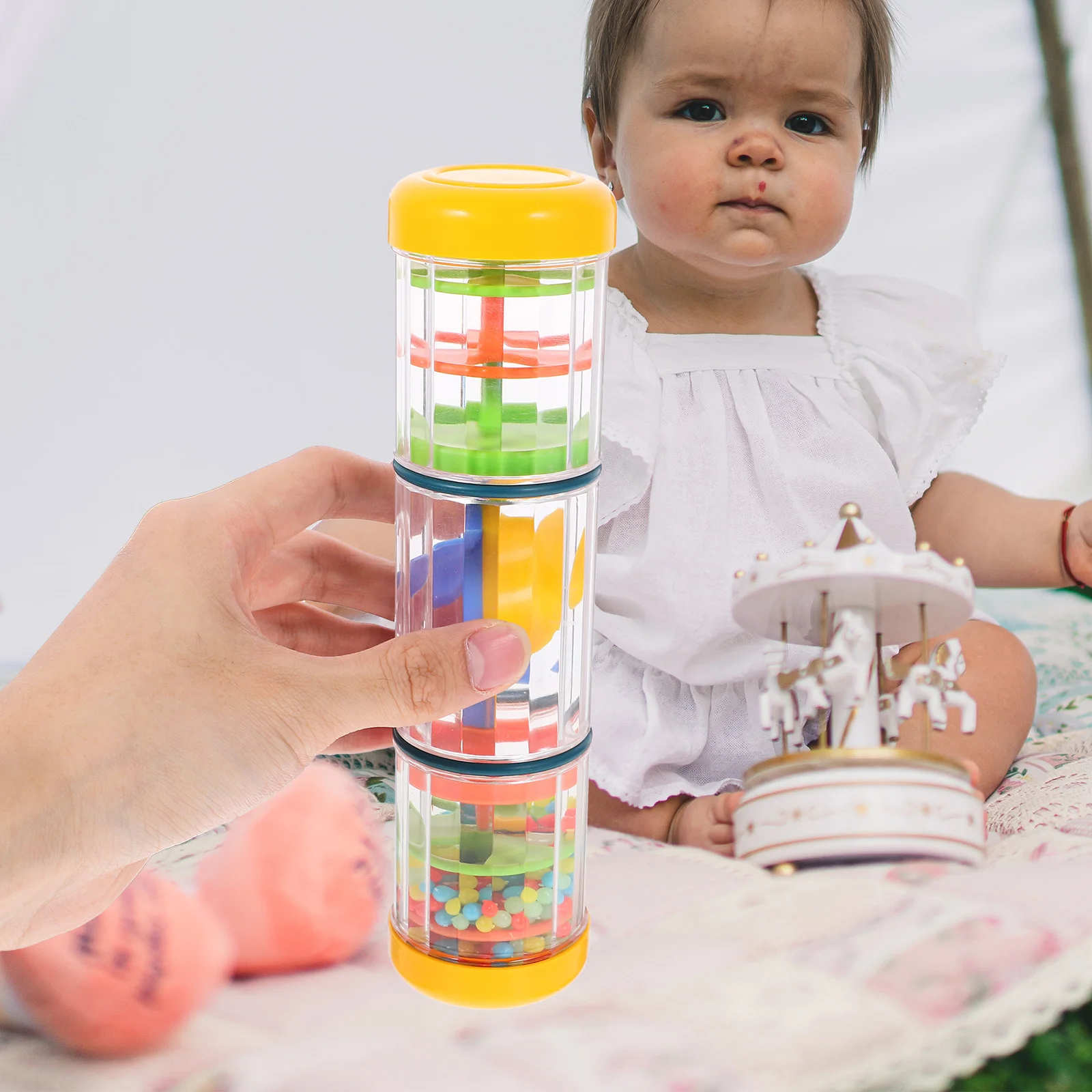 Rain Sounder Kids Toys Musical Instruments Sensory Rainstick Teaching Aids Rotating Shaker for Toddlers Early Education Music
Rain Sounder Kids Toys Musical Instruments Sensory Rainstick Teaching Aids Rotating Shaker for Toddlers Early Education Music