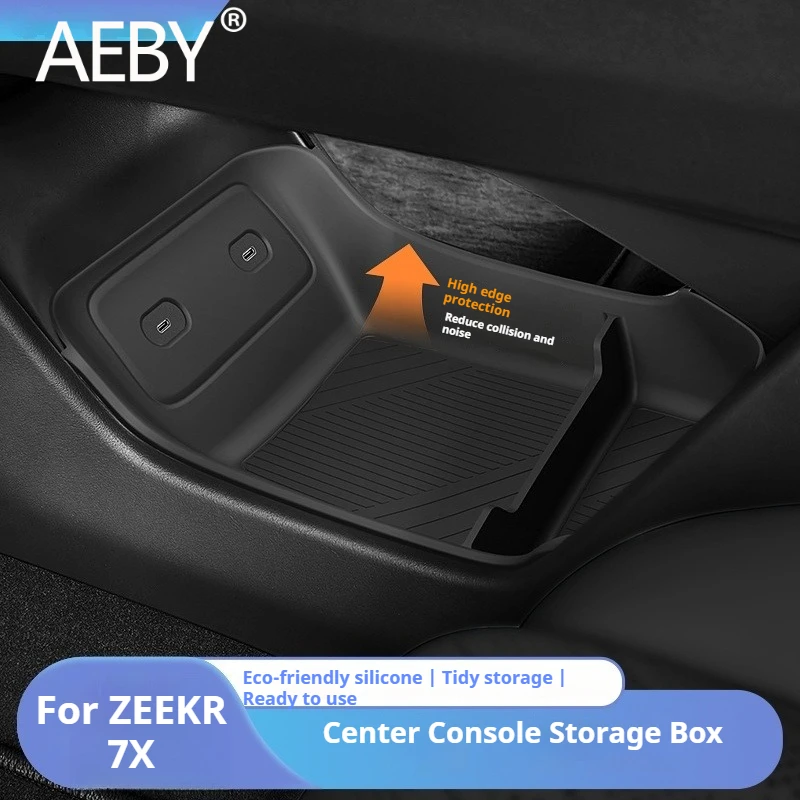 AEBY For ZEEKR 7X 2024 2025 Car Central Lower Layer Tray Center Console Organizer Tray with Non-Slip Pad Interior Accessories
AEBY For ZEEKR 7X 2024 2025 Car Central Lower Layer Tray Center Console Organizer Tray with Non-Slip Pad Interior Accessories